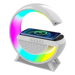 Parlante Lampara Rgb Cargador Inalambrico Bluetooth
