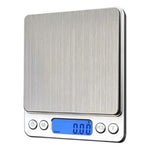 Bascula Gramera Portable Metalica Digital Hasta 2000 Gramos
