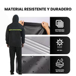 Impermeable Motero Talla L Con Intercomunicador Bluetooth Y20 Manos Libres