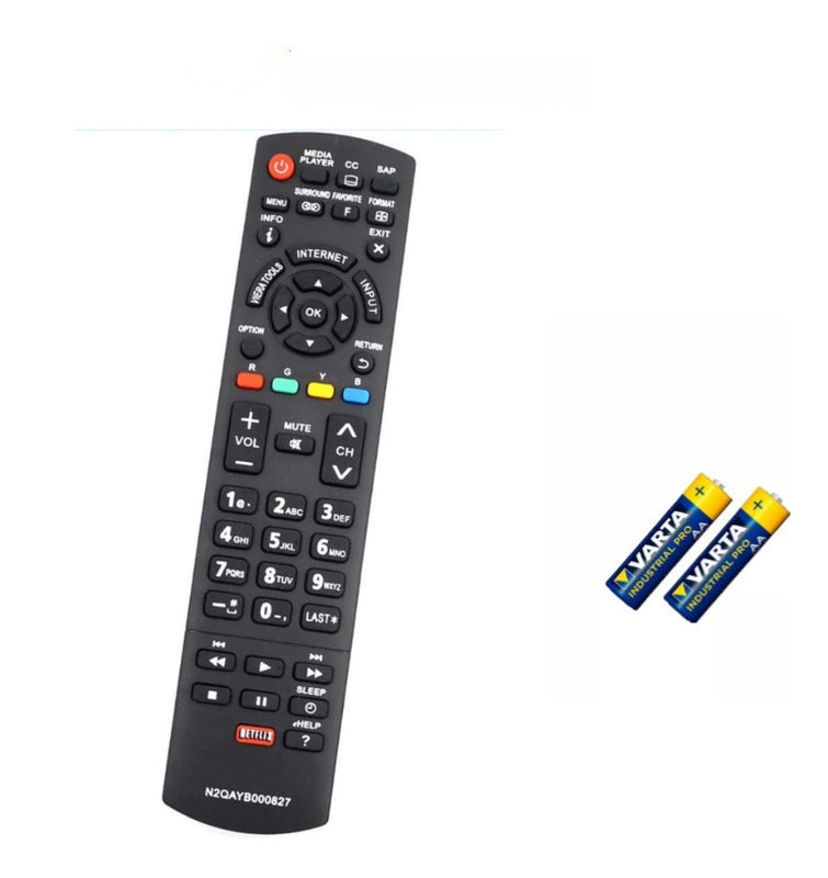Control Remoto Compatible Con Panasonic Smart Tv Con Baterias Universal