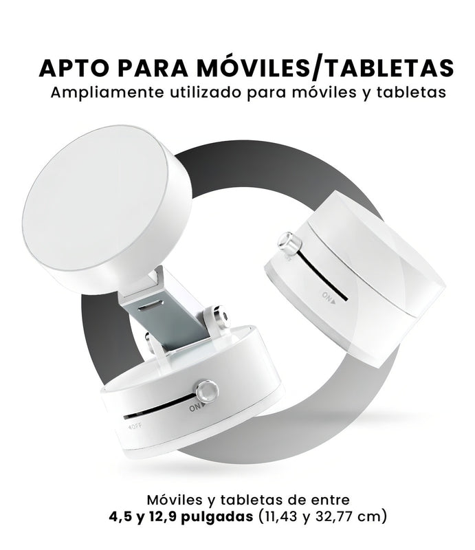 Soporte Holder Multifuncional Magnetico Universal Con Ventosa Para Celulares Y Tablets