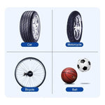 Inflador De Llantas Portable Compresor Carro Moto Car Pump