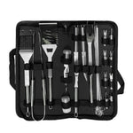 Combo Utensilios Asado X29 Piezas+ 2 Garra Oso + Obsequio Termometro