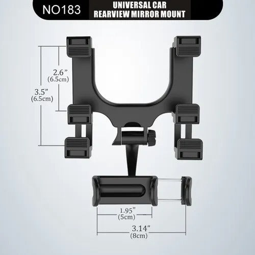 Soporte Holder Para Celular En Espejo Retrovisor De Carro
