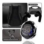 Morral Antirrobo Con Puerto Usb Y Compartimento Para Laptop Con Audifonos Bluetooth