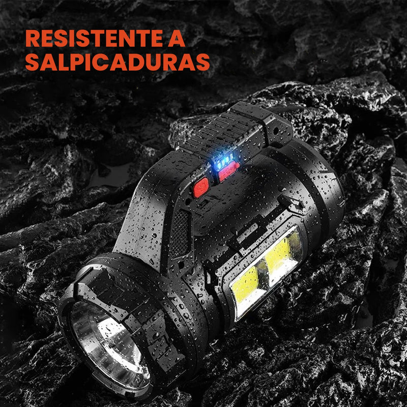 Linterna Led Multifuncion Kit Herramientas Basicas Recargable