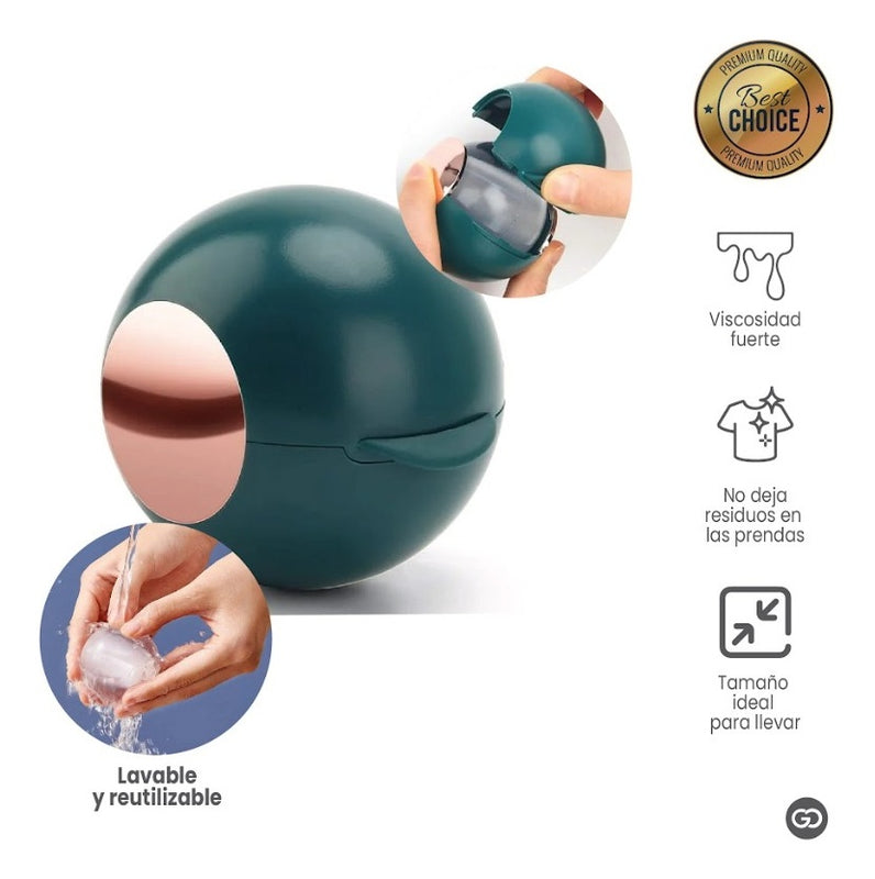 Esfera Rodillo Silicona Quita Pelusa Removedora
