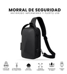 Bolso Antirrobo Impermeable Con Puerto Usb Candado Seguridad