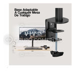 Soporte De Escritorio Para Monitor 17 -32 Metalico Ajustable