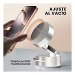 Soporte Holder Multifuncional Magnetico Universal Con Ventosa Para Celulares Y Tablets