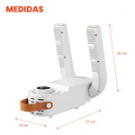 Secador De Zapatos Calzado 360 Elimina Olores Bacterias Luz Uv