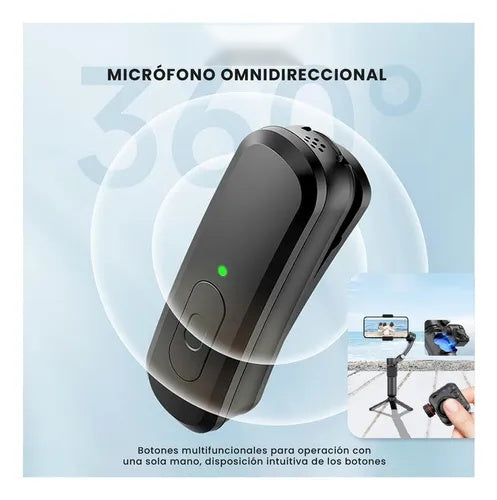 Estabilizador Gymbal Con Ia Seguimiento Luz Con 3 Ejes Robotico Bluetooth Microfono Tokoy Pro