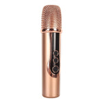 Microfono Karaoke Inalambrico Receptor Universal Recargable