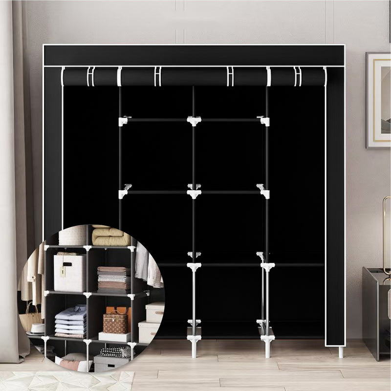 Closet Organizador Hogar X2 Armarios Ropa + Zapatero 9 Niveles