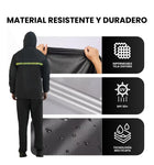 Impermeable Motero Talla L Con Intercomunicador Bluetooth Y20 Manos Libres