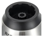 Licuadora Vidrio 2 En 1 Pica Todo Acero Inoxidable Raf Premium
