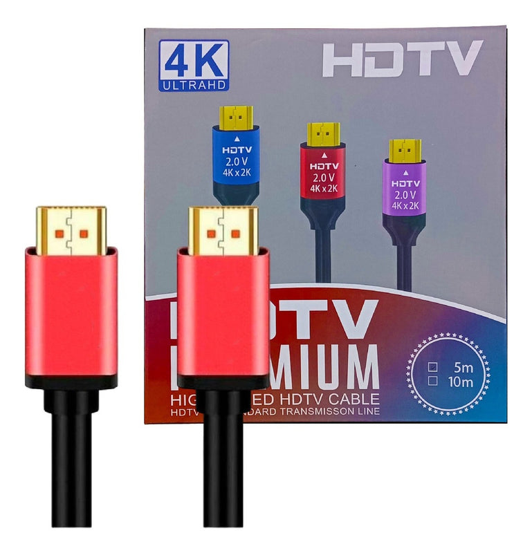Cable Hdtv 10 Metros Alta Definicion Hd 1080P Velocidad 4K