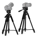 Tripode Profesional Grande 170Cm Con Estuche Trepod F-580