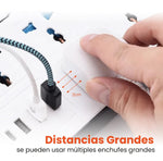 Multitoma Extension Proteccion 10 En 1 Usb / Usb C