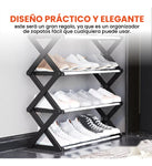 Organizador De Zapatos Para Hogar Armable Practico 4 Niveles