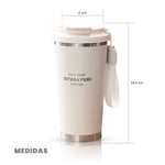 Termo Vaso Acero Inoxidable 532 Ml Frio/Calor Coffee Beige