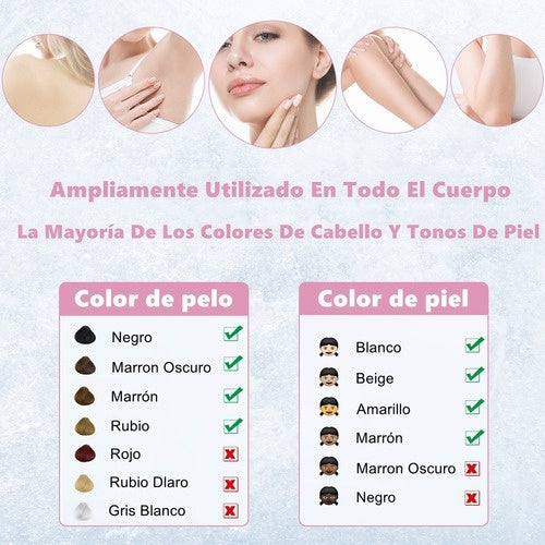 Depiladora De Luz Pulsada Laser Permanente Sin Dolor Lpl