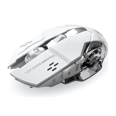 Mouse Gamer Inalambrico 6 Botones 2 En 1 Bluetooth Receptor Usb Con Luces Rgb