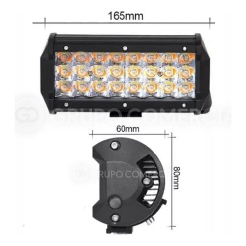 Exploradora 8000 Lm 5 Funciones Dual Color Alta Potencia