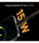 Cable Carga Rapida Datos Usb-C A Usb-C 3 Metros Calidad Premium