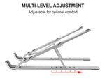 Base Soporte Ergonomica Reclinable Para Portatil + Soporte Celular