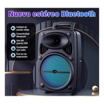 Parlante Cabina 8 Pulgadas Potente Big Sound Color Microfono