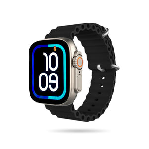 Smartwatch Hk 10 Ultra Amoled Chat Gpt Alta Gama Compatible Con Android Ios Black