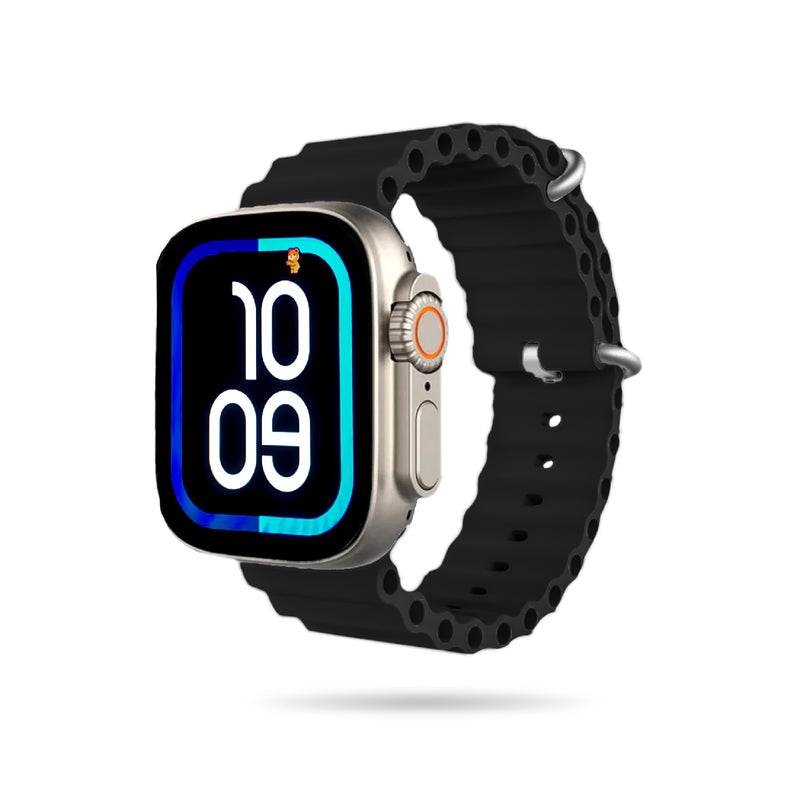 Smartwatch Hk 10 Ultra Amoled Chat Gpt Alta Gama Compatible Con Android Ios Black