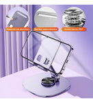 Base Soporte Para Celular Tablet Metalico Con Rotacion 360 Oficina Corporativo