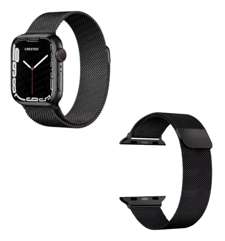Smartwatch Series 8 Sport Con Audifono Recargable Gr88 Doble Pulso Negro