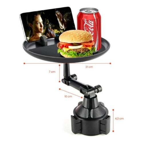 Holder Para Carro Soporte Celular Bandeja Alimentos Universal
