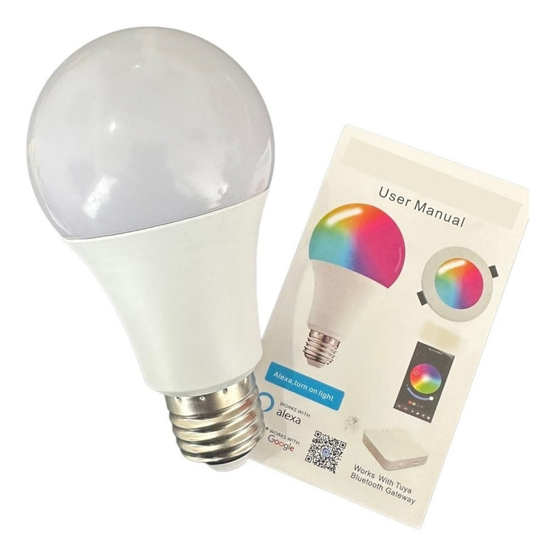 Bombillo De Luz Led Inteligente Vta Wifi Multicolor 9W Color De La Luz Rgb