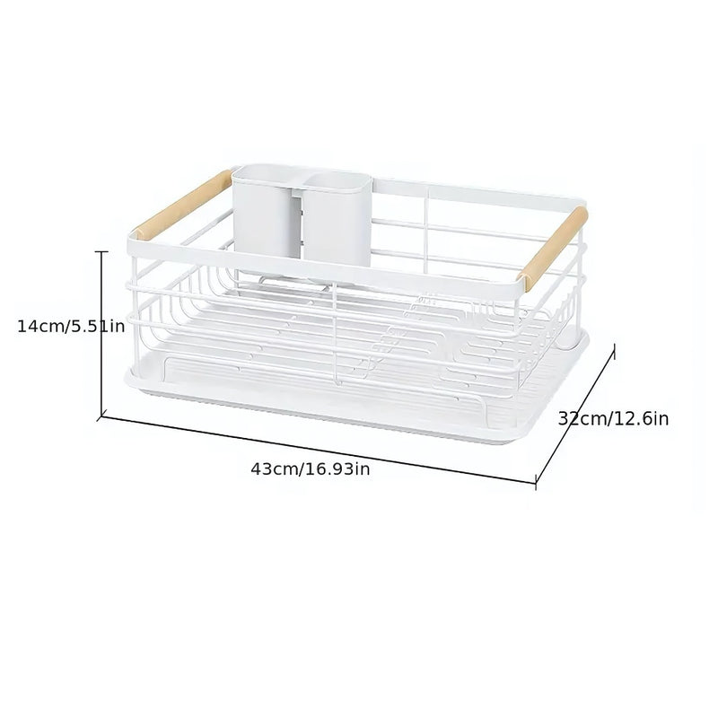 Combo Platero Escurridor Mangos Madera + Tabla Picar Descongela Carne + Set Utensilios X12