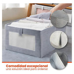 Combo Closet Armable + 3 Cajas Almacenadoras Jeans + 3 Organizadores Ropa Interior