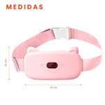 Combo Cinturon Masajeador Termico Alivia Colicos Y Medias Termicas De Peluche Ovejeras