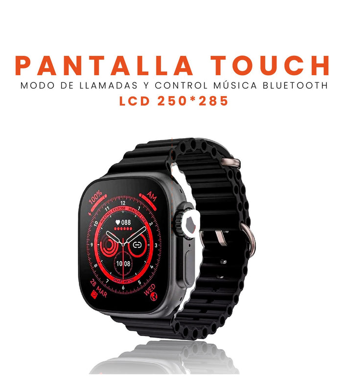 Smartwatch Ultra 2 Con Auriculares 10 En 1 Max Suite