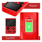 Smart Watch Deportivo Serie 8 Plus Con Audifonos Case Videojuegos Rojo