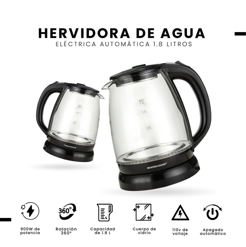 Jarra Electrica Nobelso Hogar Tetera 1.8L