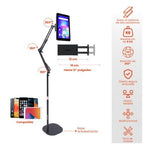 Holder Soporte Tablet Celular De Piso Ajustable 170Cm