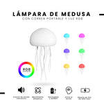 Lampara Mesa Medusa Relajante Anti Ansiedad Con Movimiento Tendencia