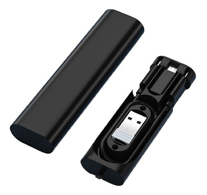 Kit Data Para Viajes Adaptador Carga Celulares Universal Usb Multiconector Cable 60W