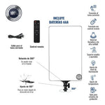 Panel De Luz Profesional 3000W Con Tripode Control Remoto