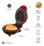 Mini Waflera Electrica Personal Antiadherente 350W