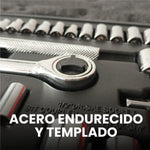 Juego De Copas Herramienta Rache 52 Piezas Con Estuche