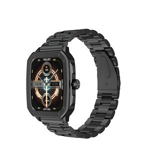 Smartwatch Tw22 Doble Pulso Bisel Mobulaa Black Edition Mesh Modos Deporte
